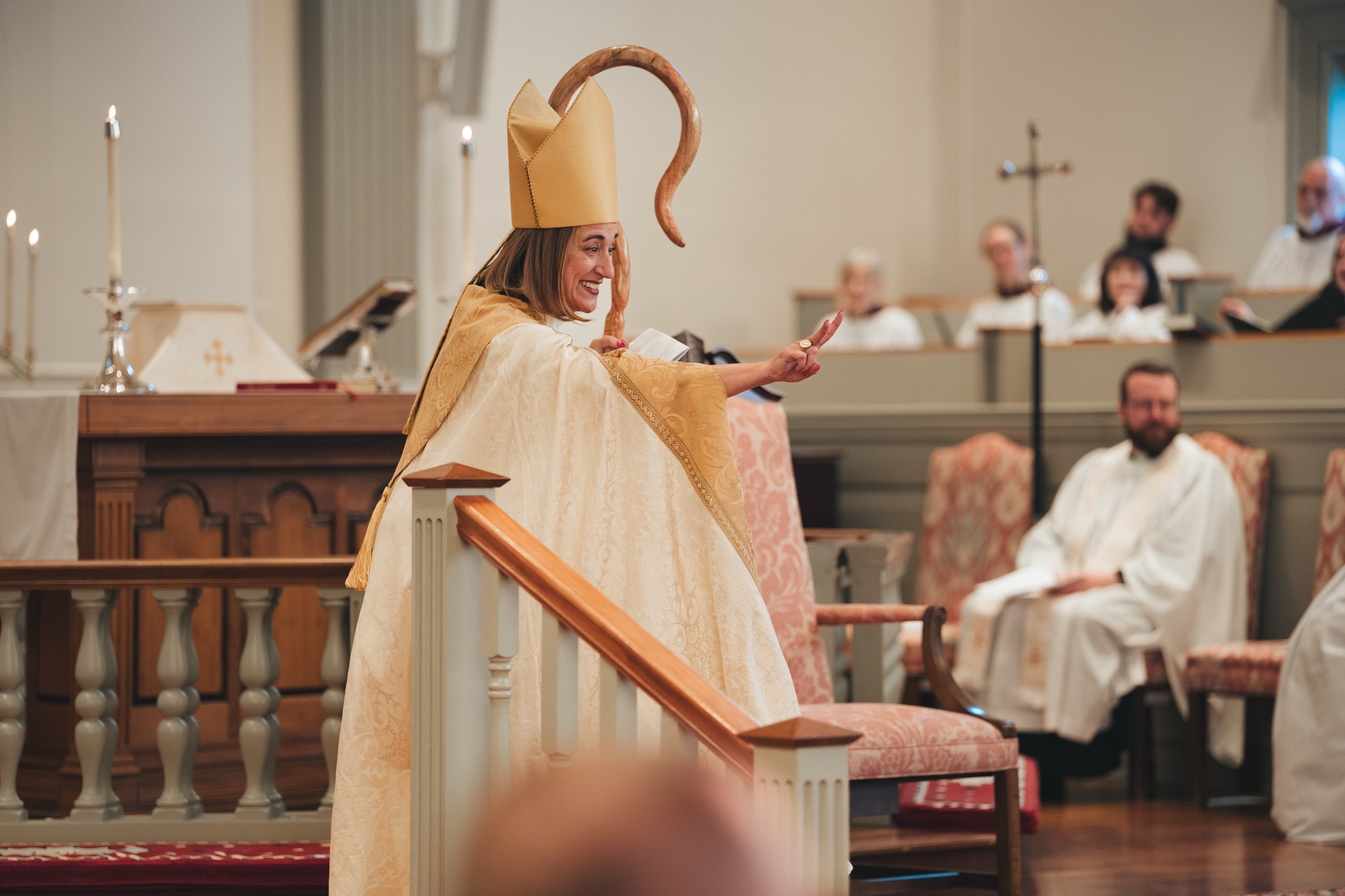 Altar Guild at Christ Church Episcopal Hudson