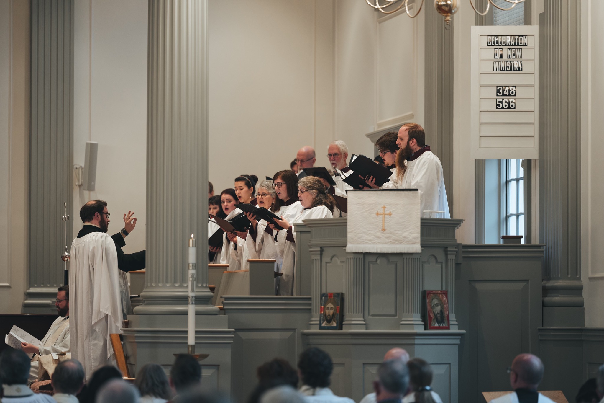 Choir at Christ Church Episcopal Hudson